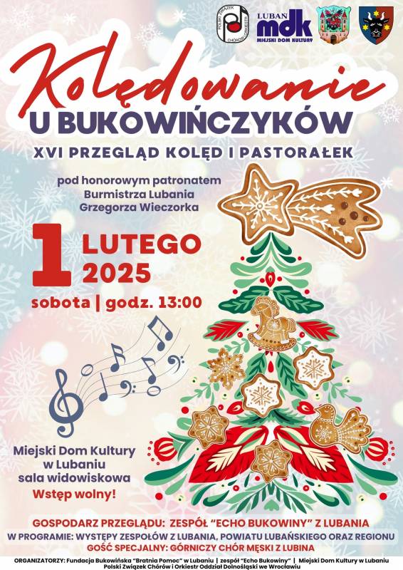 kolędowanie u bukowińczyków-plakat